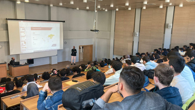 Presentación de FERRIT a profesores y estudiantes de ingeniería de minas en Turquía